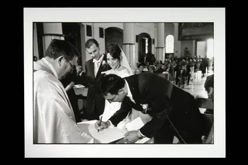 Franco Zecchin photographie mariage d'Angelo et Angela Campanie, Italie 2005/8 2005.90.19 Photo