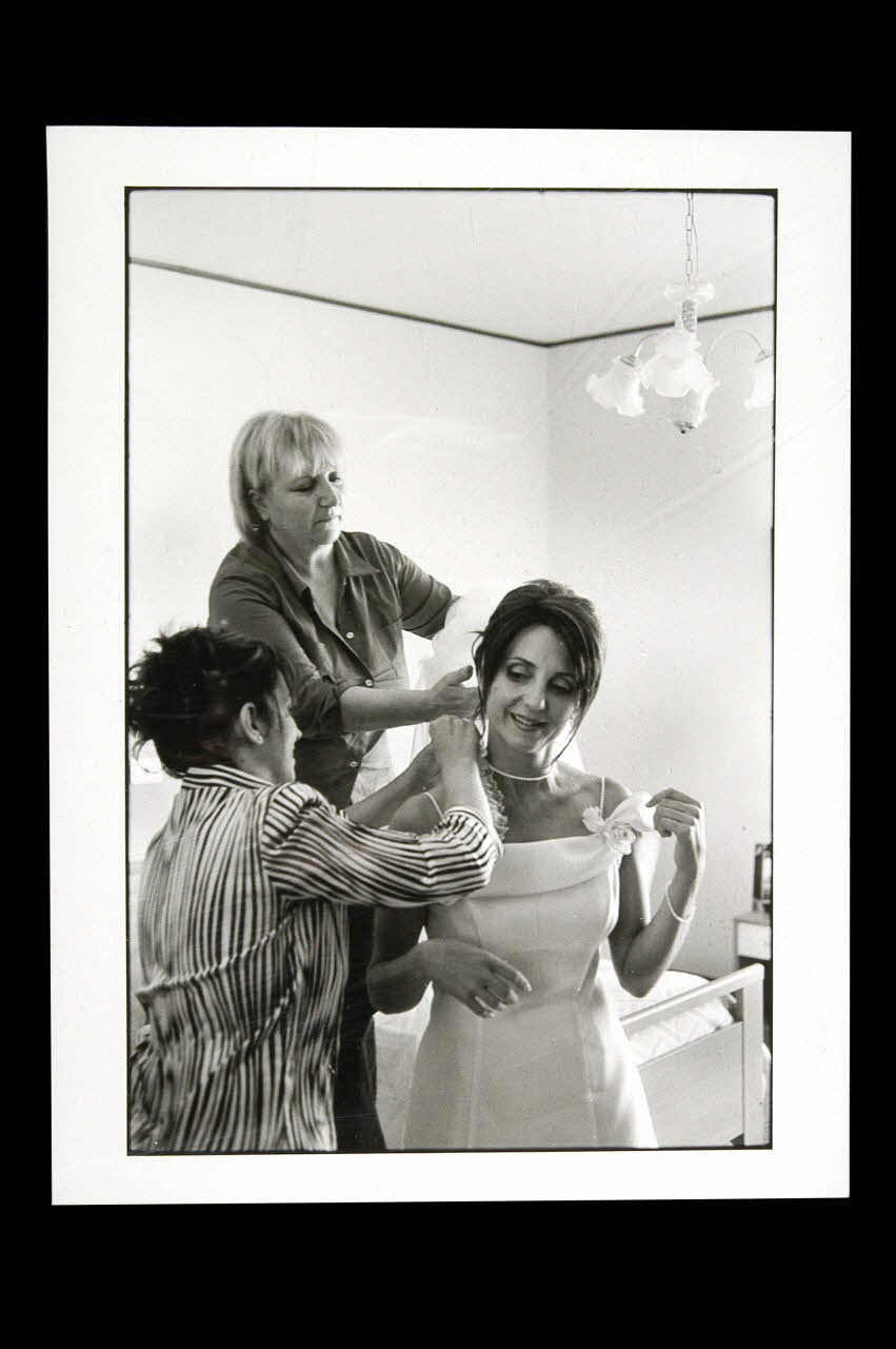 Franco Zecchin photographie mariage d'Angelo et Angela Campanie, Italie 2005/8 2005.90.9 Photo