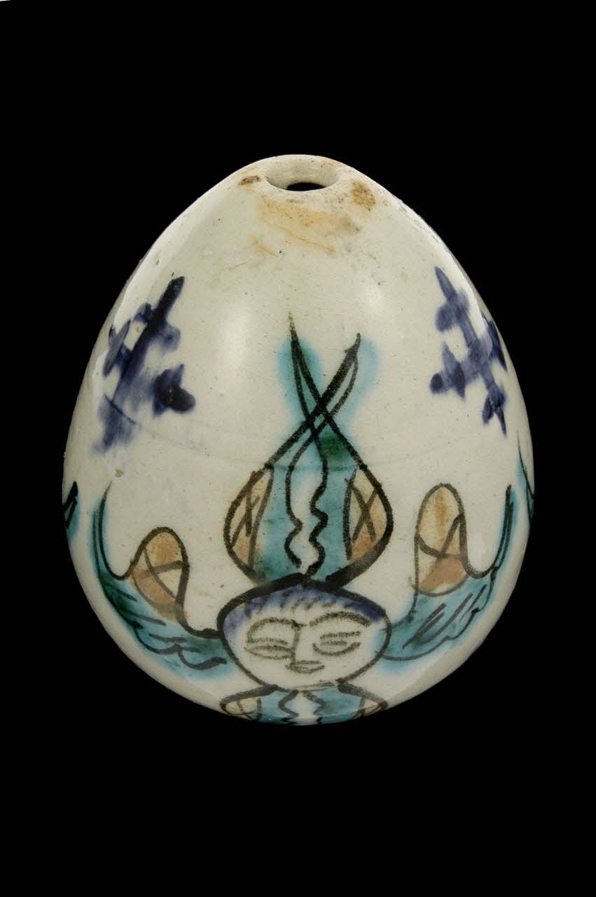 oeuf Région égéenne, Turquie 1701-1800 2006.37.1 Photo Mucem