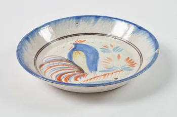assiette calotte Bretagne, France 1800-1889 1889.44.1 Photo Mucem