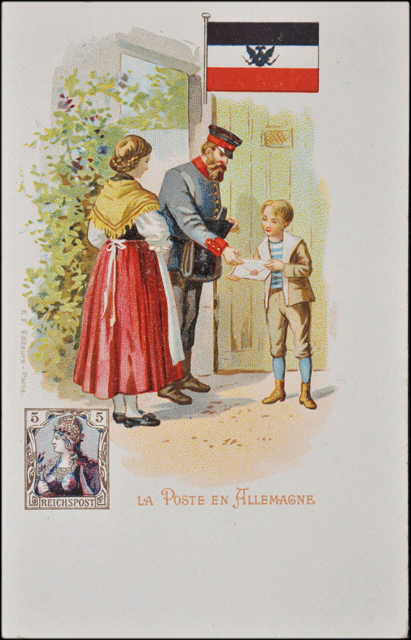 Romanet carte réclame chromo Paris 1902 1993.2.532 Photo