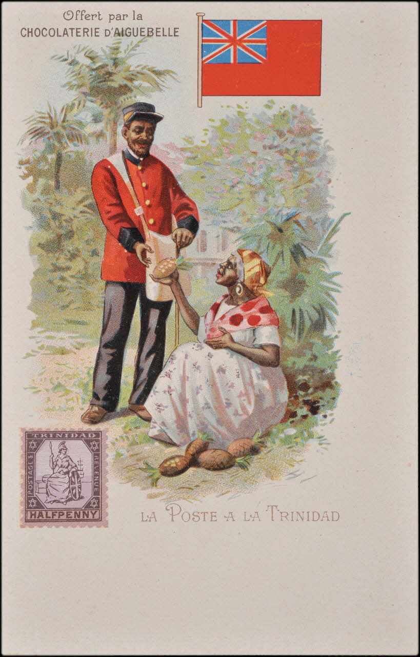 Romanet carte réclame chromo Paris 1902 1993.2.552 Photo