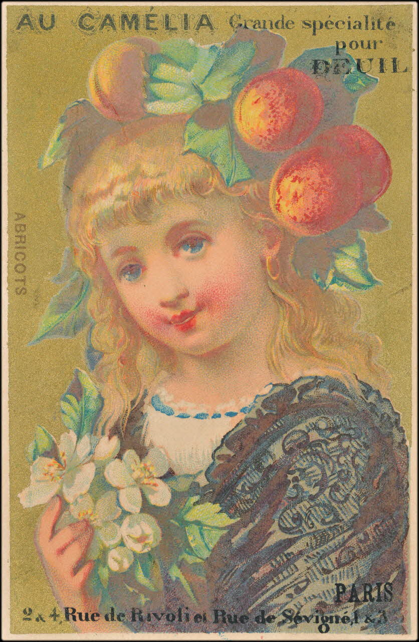 carte réclame ABRICOTS 1994.31.167.1 Photo