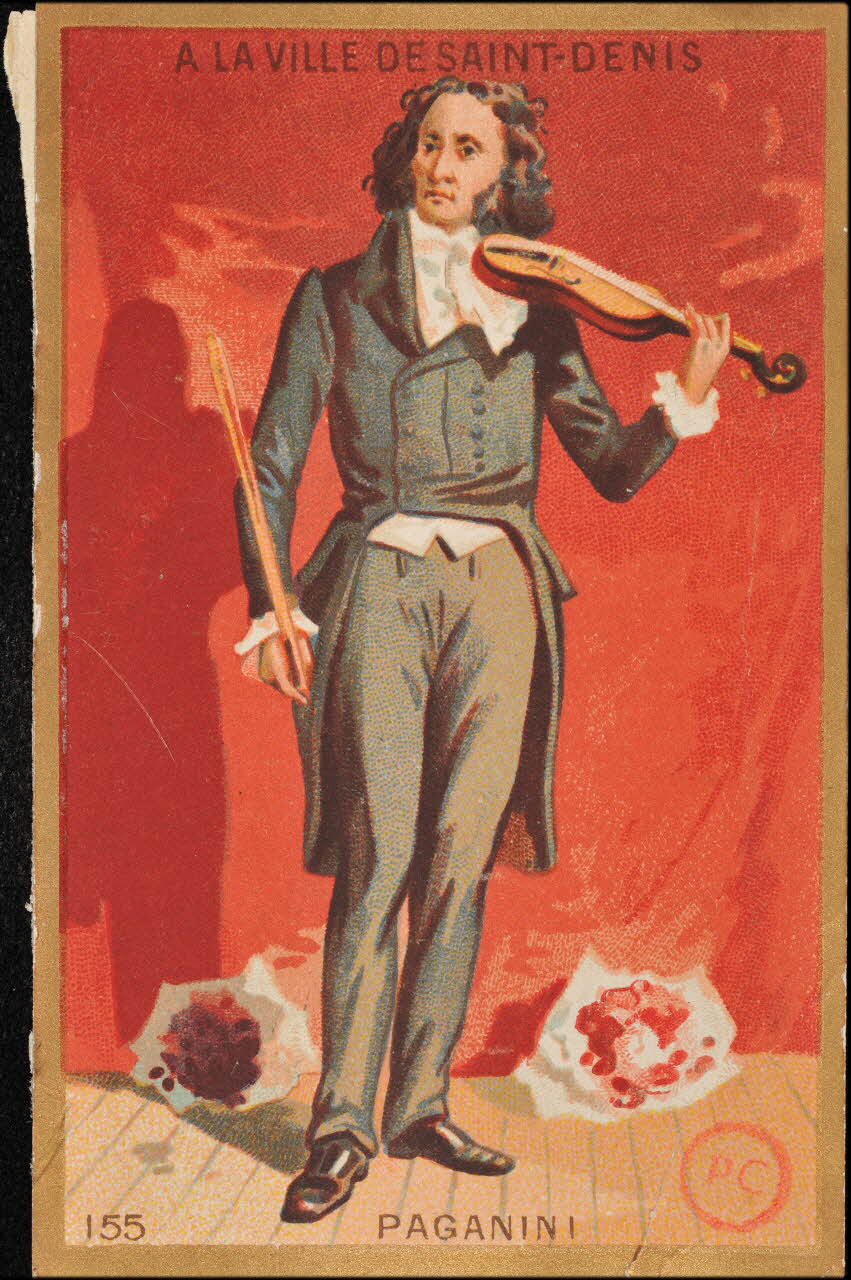 carte réclame PAGANINI 1877-1907 1994.31.28.5 Photo