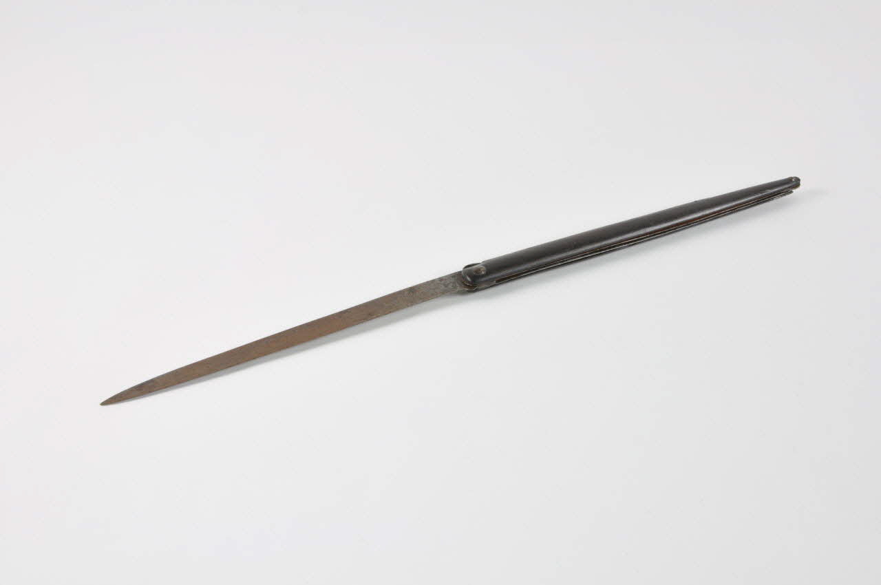 couteau pliant Auvergne, France 1800-1889 1889.9.29  Photo Mucem