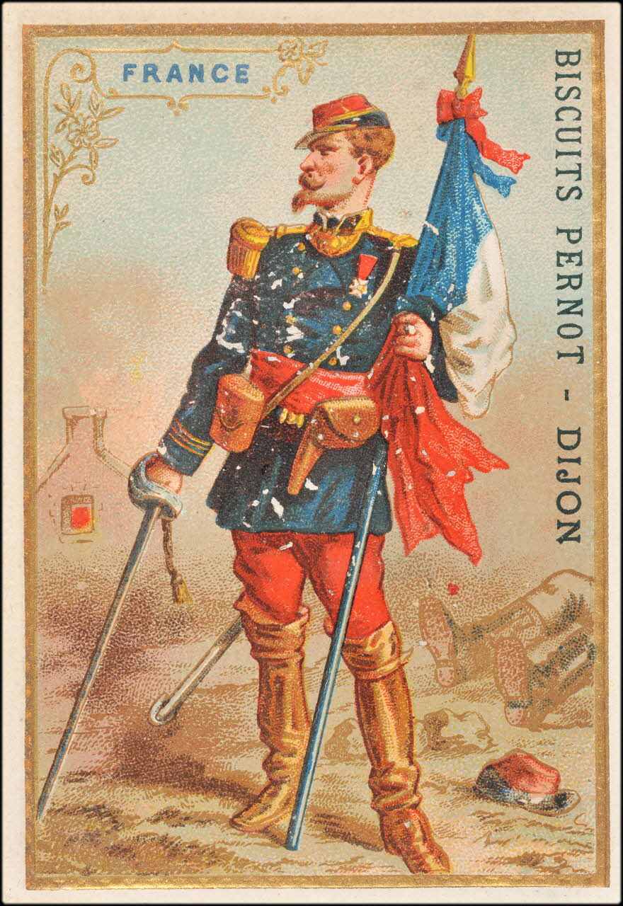 carte réclame chromo Paris 1878-1890 1995.1.1002.10 Photo