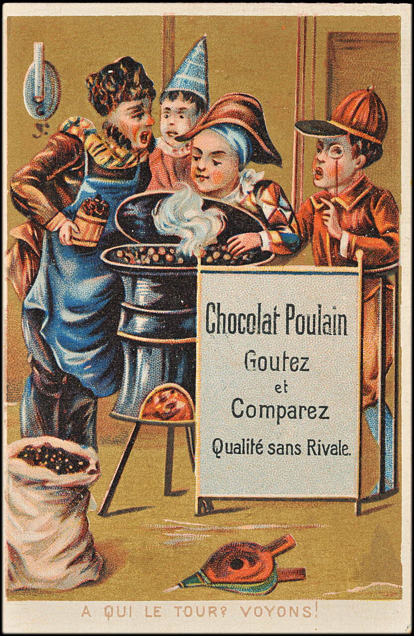 Association d'éditeurs de chromos carte réclame chromo Paris 1880-1920 1995.1.1003.1 Photo
