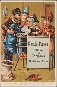 Association d'éditeurs de chromos carte réclame chromo Paris 1880-1920 1995.1.1003.1 Photo