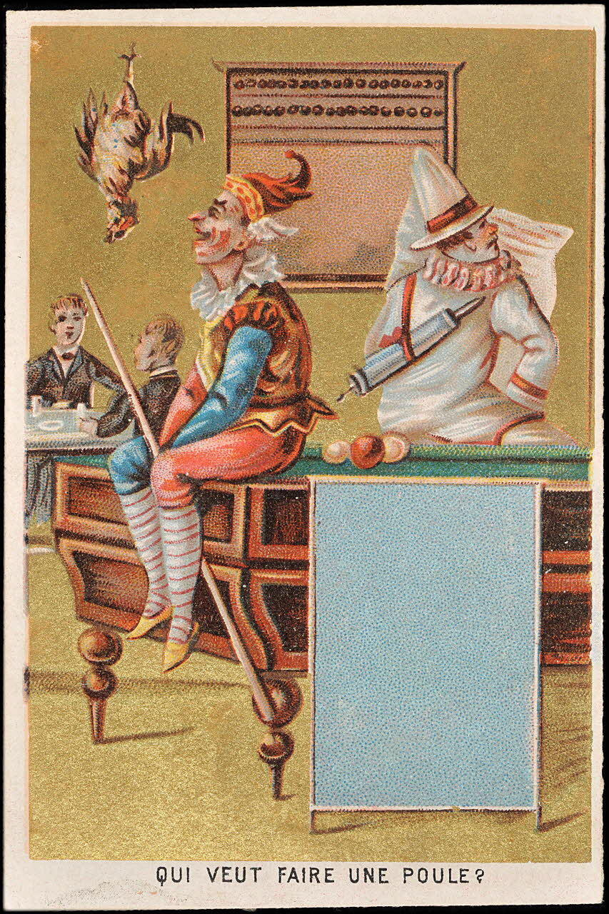 Association d'éditeurs de chromos carte réclame chromo Paris 1880-1920 1995.1.1003.13 Photo