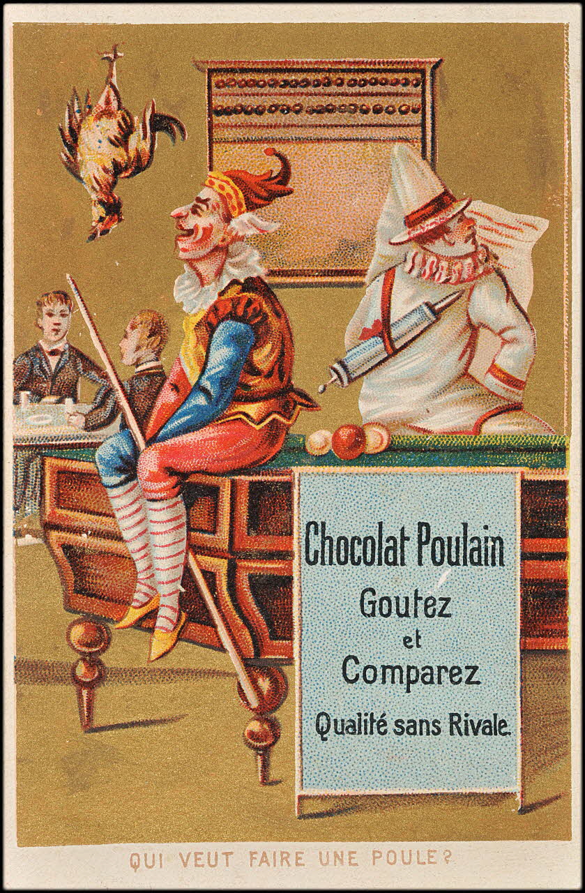 Association d'éditeurs de chromos carte réclame chromo Paris 1880-1920 1995.1.1003.14 Photo
