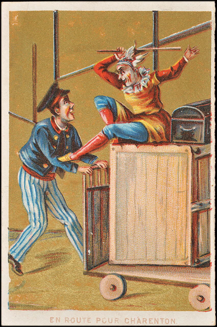 Association d'éditeurs de chromos carte réclame chromo Paris 1880-1920 1995.1.1003.4 Photo