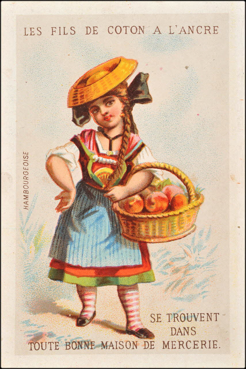 carte réclame chromo Paris 1875-1890 1995.1.1006.18 Photo