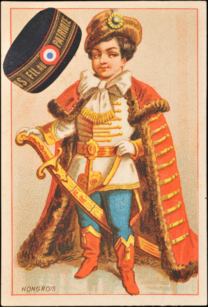 carte réclame chromo Paris 1875-1890 1995.1.1006.19 Photo