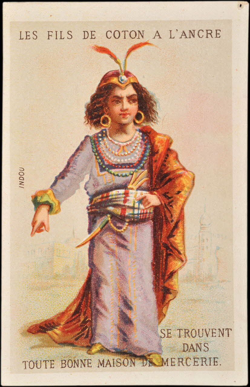 carte réclame chromo Paris 1875-1890 1995.1.1006.20 Photo