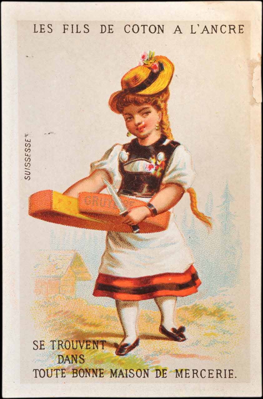 carte réclame chromo Paris 1875-1890 1995.1.1006.23 Photo