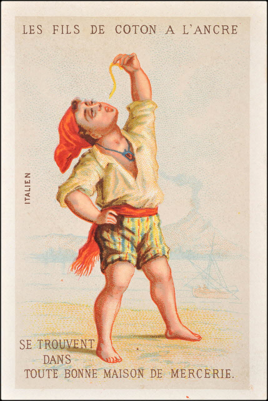 carte réclame chromo Paris 1875-1890 1995.1.1006.5 Photo