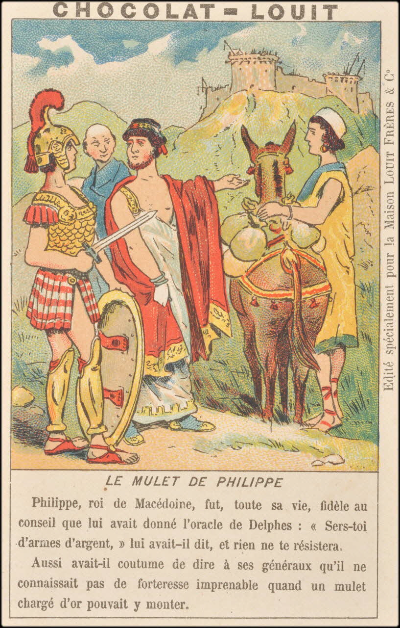 Baster & Vieillemard ; Pierre Vieillemard carte réclame chromo Paris 1878-1914 1995.1.1007.20 Photo