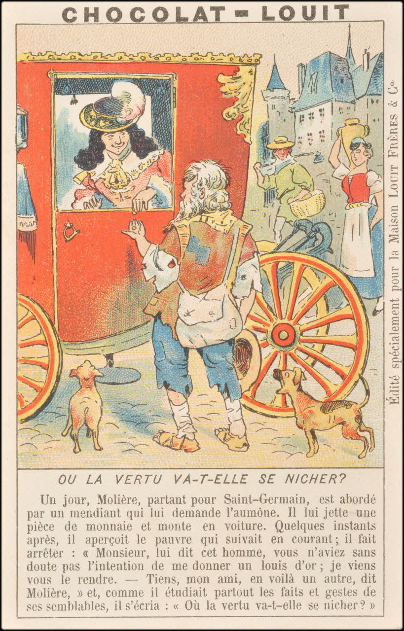 Baster & Vieillemard ; Pierre Vieillemard carte réclame chromo Paris 1878-1914 1995.1.1007.24 Photo