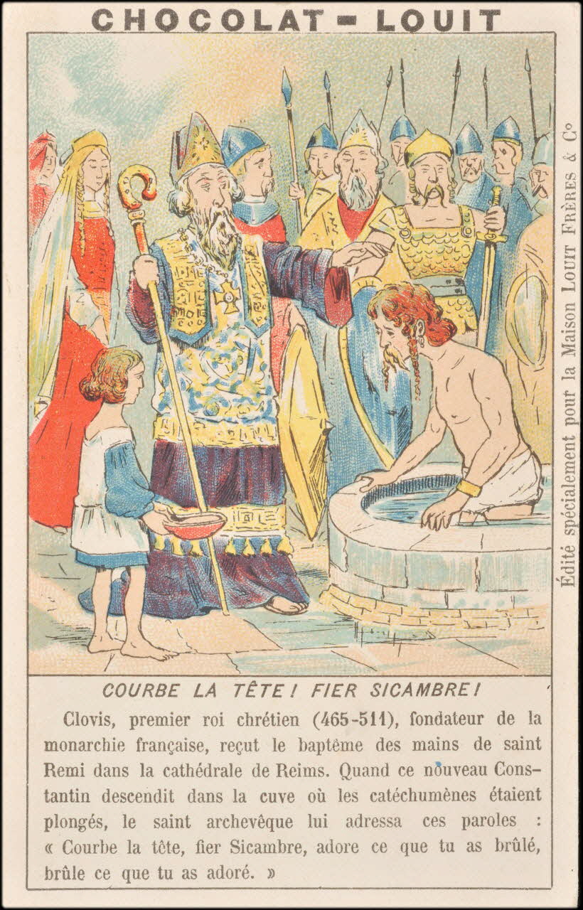 Baster & Vieillemard ; Pierre Vieillemard carte réclame chromo Paris 1878-1914 1995.1.1007.3 Photo