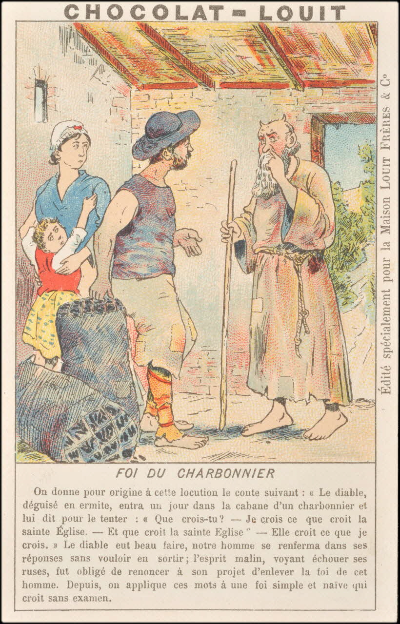 Baster & Vieillemard ; Pierre Vieillemard carte réclame chromo Paris 1878-1914 1995.1.1007.6 Photo