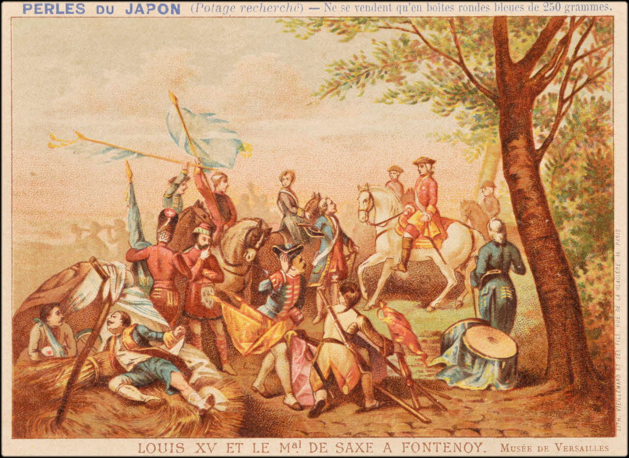 Horace Vernet ; Baster & Vieillemard ; Pierre Vieillemard carte réclame chromo Paris 1889-1895 1995.1.1009.13 Photo