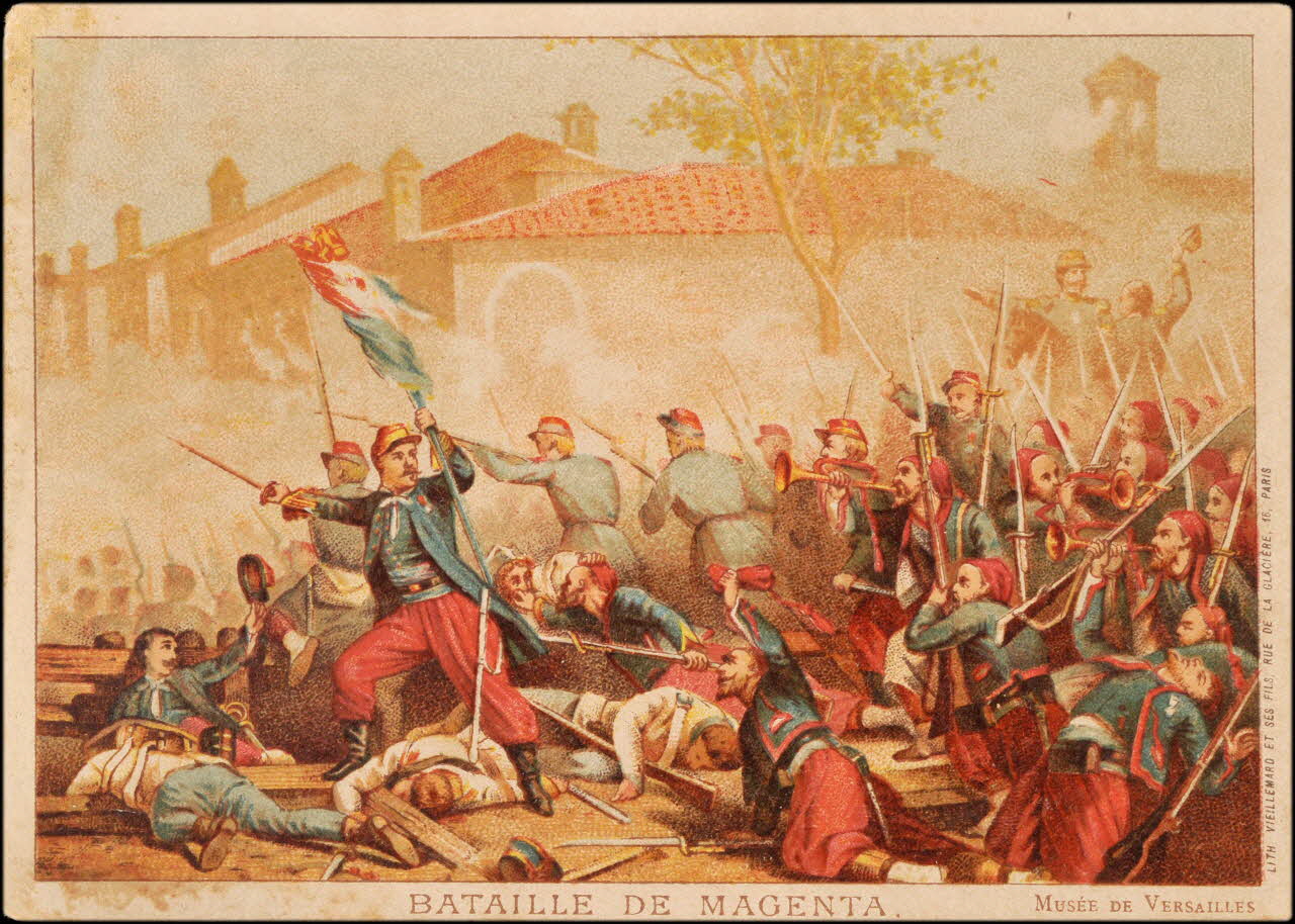 Baster & Vieillemard ; Pierre Vieillemard carte réclame chromo Paris 1889-1895 1995.1.1009.3 Photo