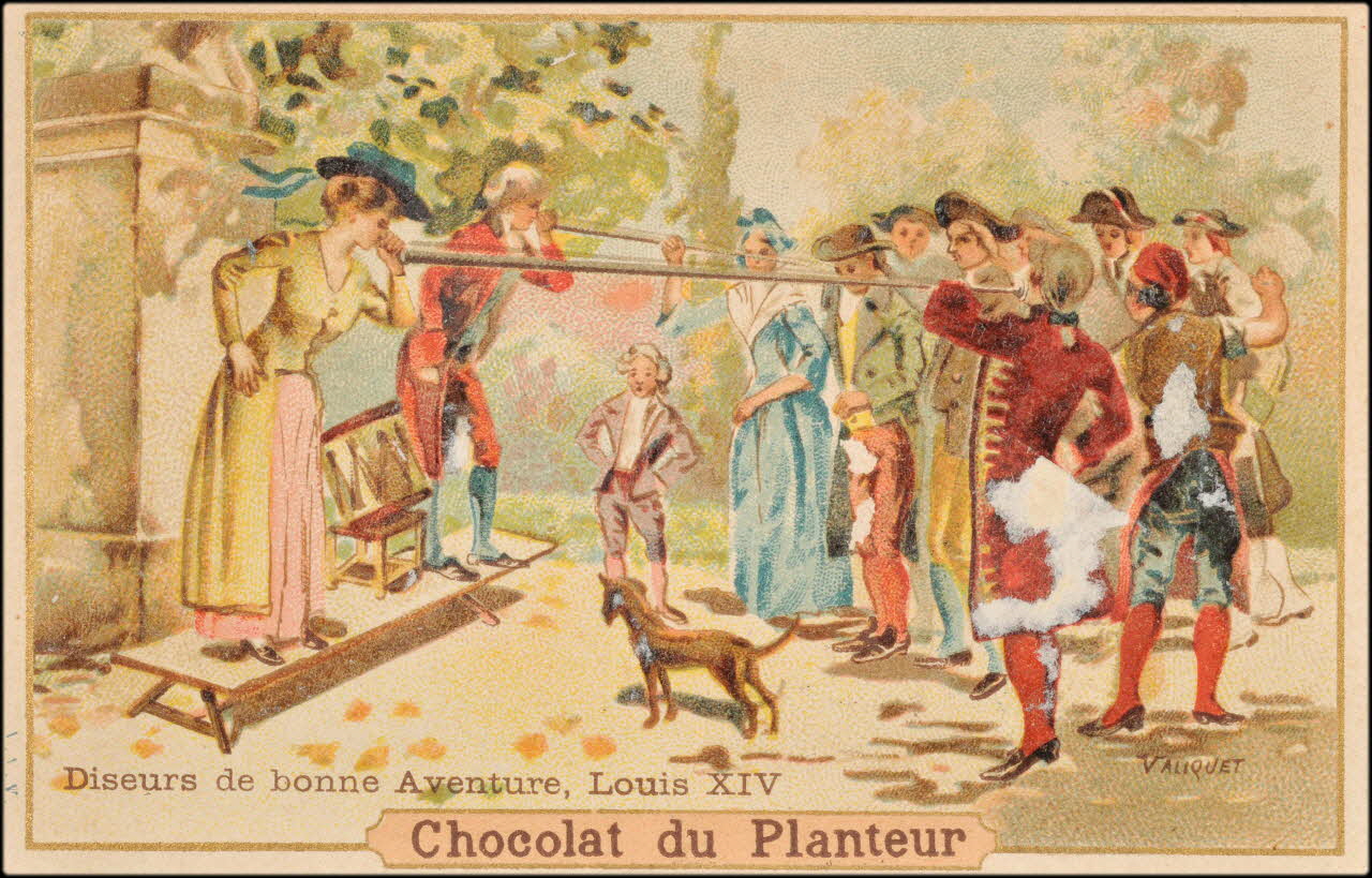 Valiquet ; Baster & Vieillemard carte réclame chromo Paris 1878-1914 1995.1.1010.14 Photo
