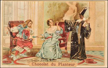 Valiquet ; Baster & Vieillemard carte réclame chromo Paris 1878-1914 1995.1.1010.29  Photo