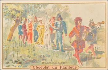 Valiquet ; Baster & Vieillemard carte réclame chromo Paris 1878-1914 1995.1.1010.31  Photo