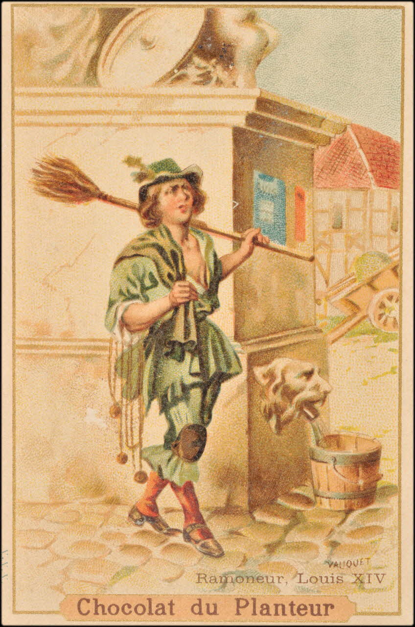 Valiquet ; Baster & Vieillemard ; Compagnie coloniale ( carte réclame chromo Paris 1878-1914 1995.1.1010.35 Photo