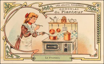 Baster & Vieillemard carte réclame chromo Paris 1878-1914 1995.1.1012.15 Photo
