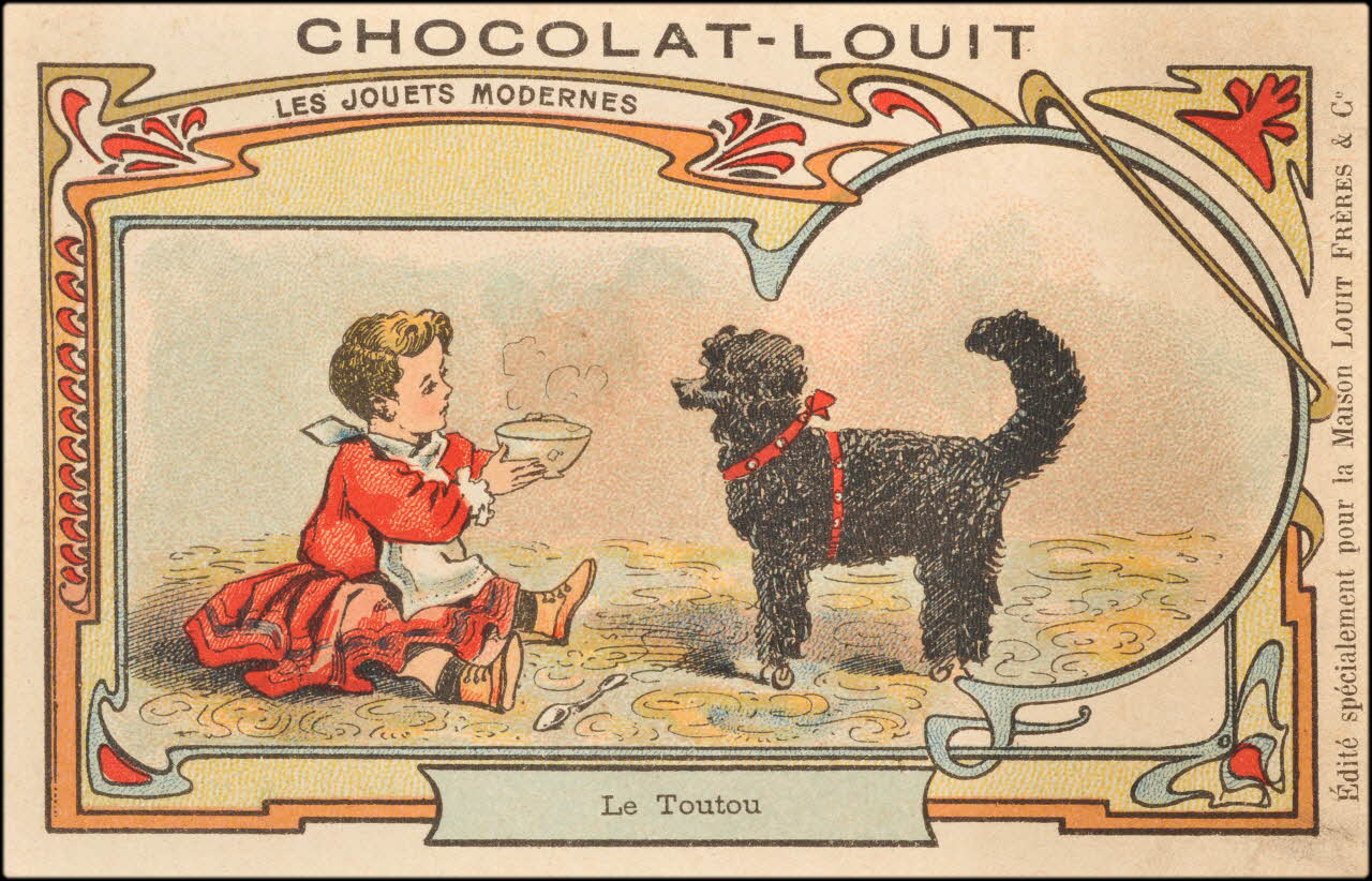 Baster & Vieillemard carte réclame chromo Paris 1878-1914 1995.1.1012.18 Photo