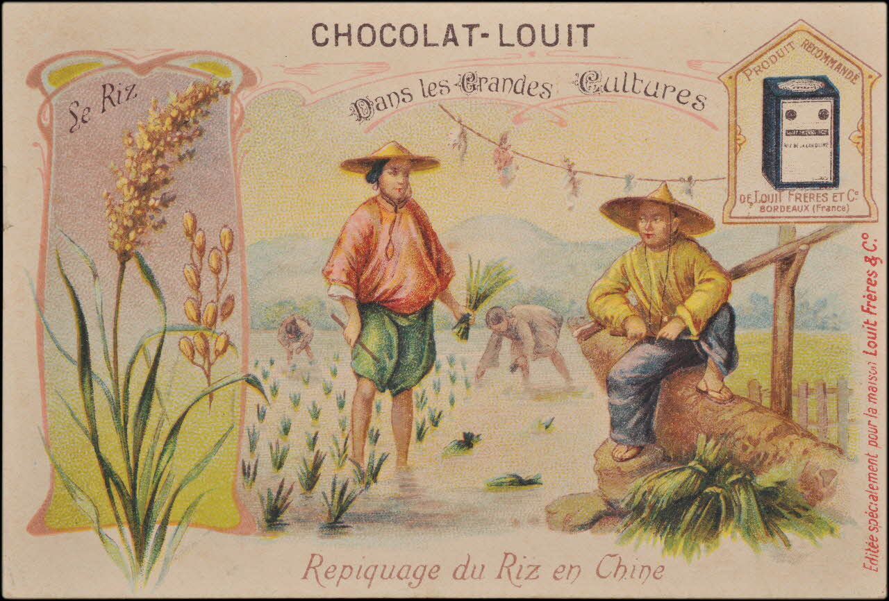 Romanet carte réclame chromo Paris 1877-1907 1995.1.1050.19 Photo