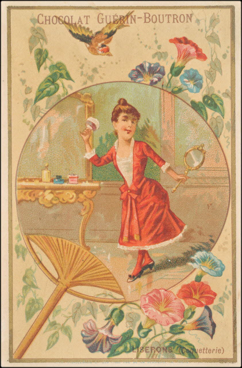 Baster & Vieillemard carte réclame chromo Paris 1889-1895 1995.1.107.16 Photo