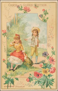Baster & Vieillemard carte réclame chromo Paris 1889-1895 1995.1.107.2  Photo