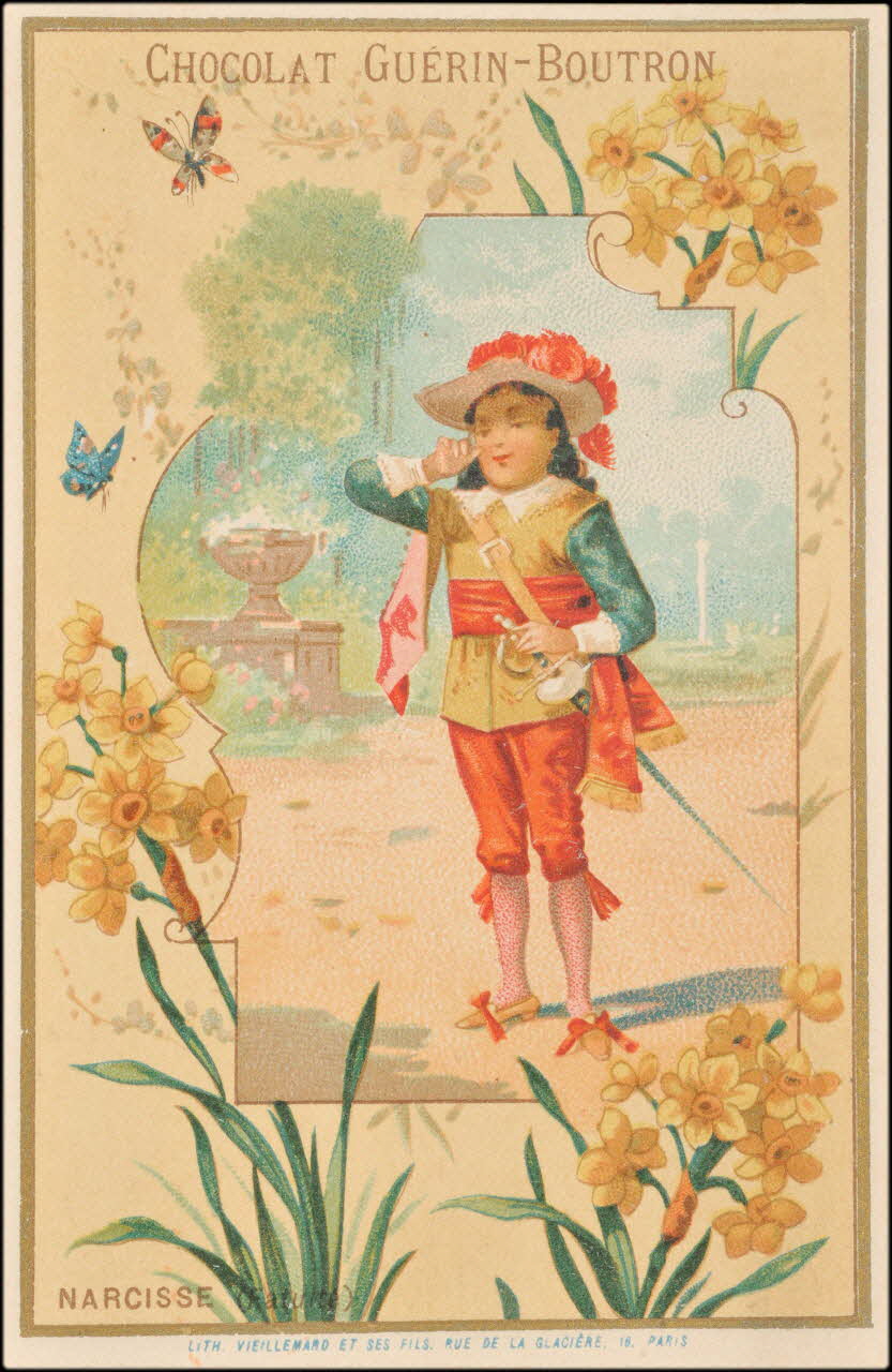 Baster & Vieillemard carte réclame chromo Paris 1889-1895 1995.1.107.20 Photo