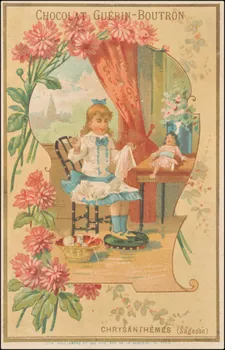 Baster & Vieillemard carte réclame chromo Paris 1889-1895 1995.1.107.7 Photo