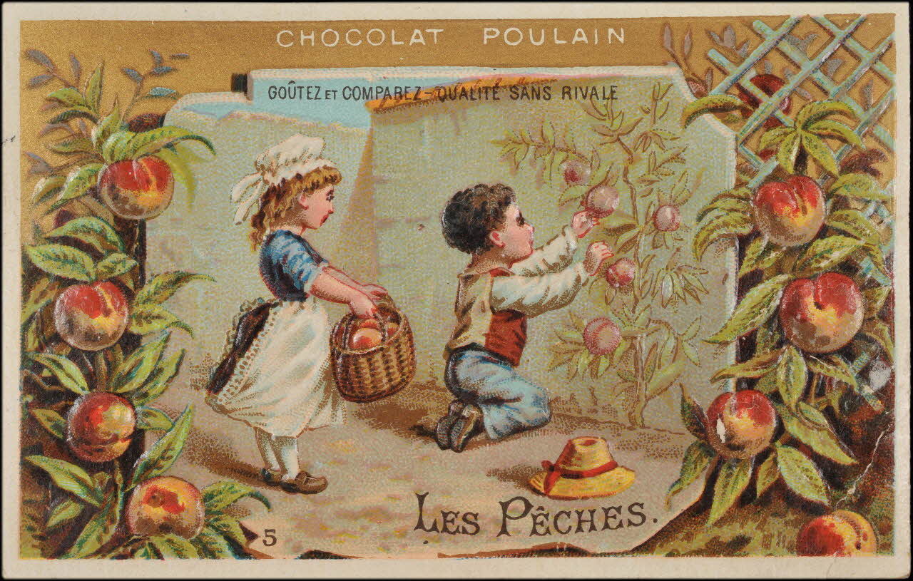 Romanet carte réclame chromo Paris 1877-1913 1995.1.1150.3 Photo