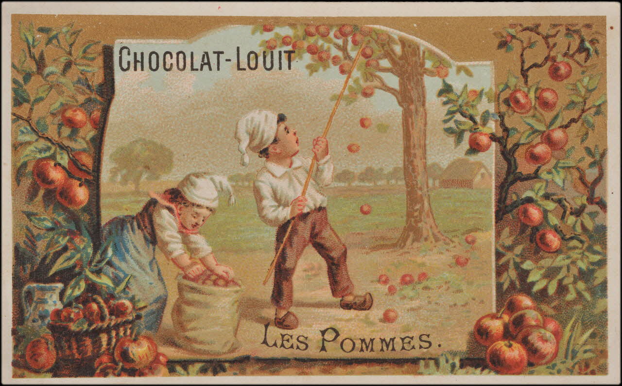 Romanet carte réclame chromo Paris 1877-1913 1995.1.1150.4 Photo