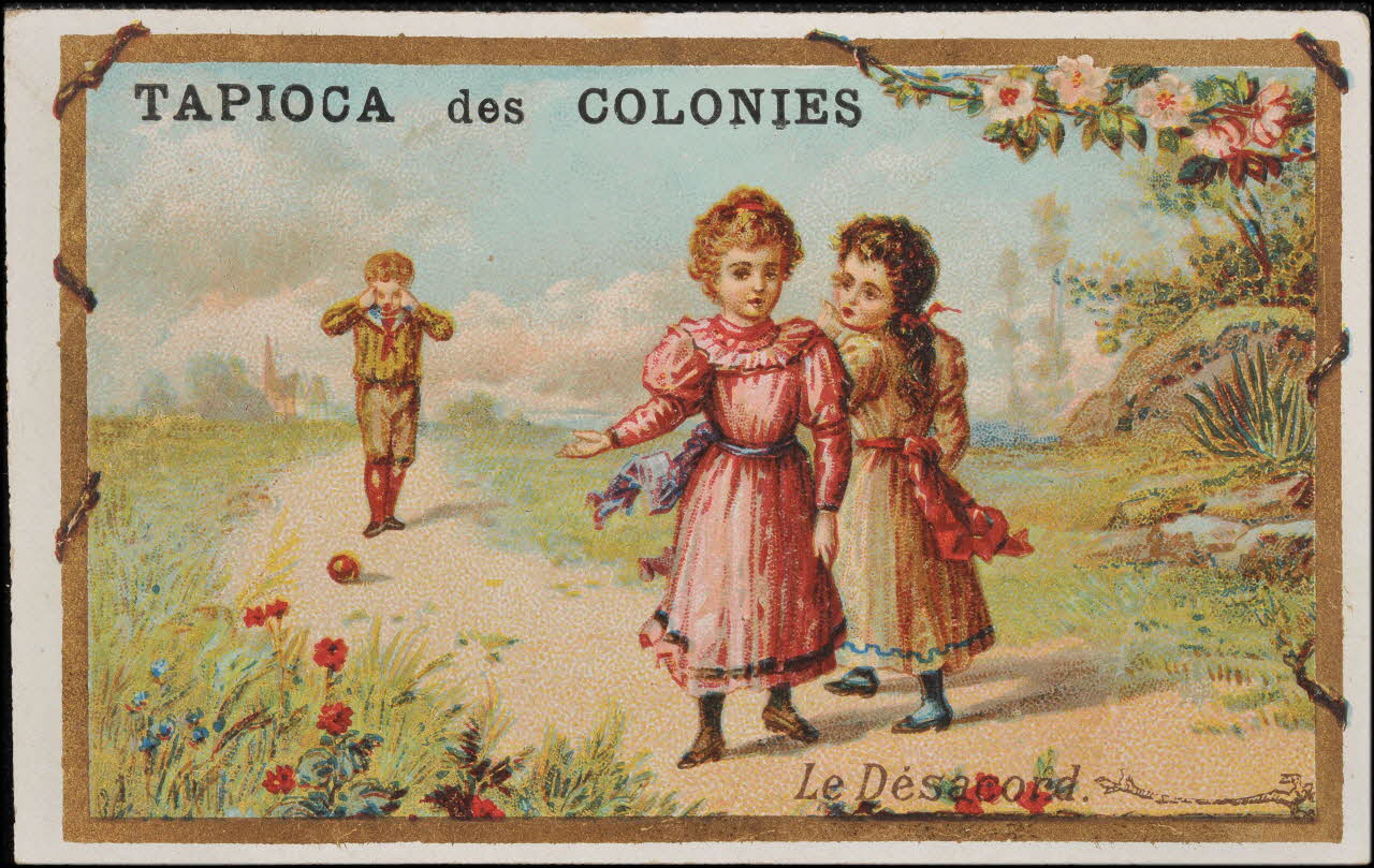 Romanet carte réclame chromo Paris 1877-1913 1995.1.1151.1 Photo