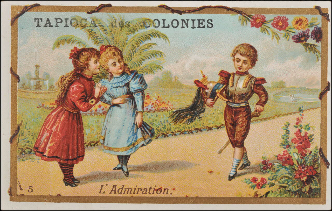 Romanet carte réclame chromo Paris 1877-1913 1995.1.1151.5 Photo