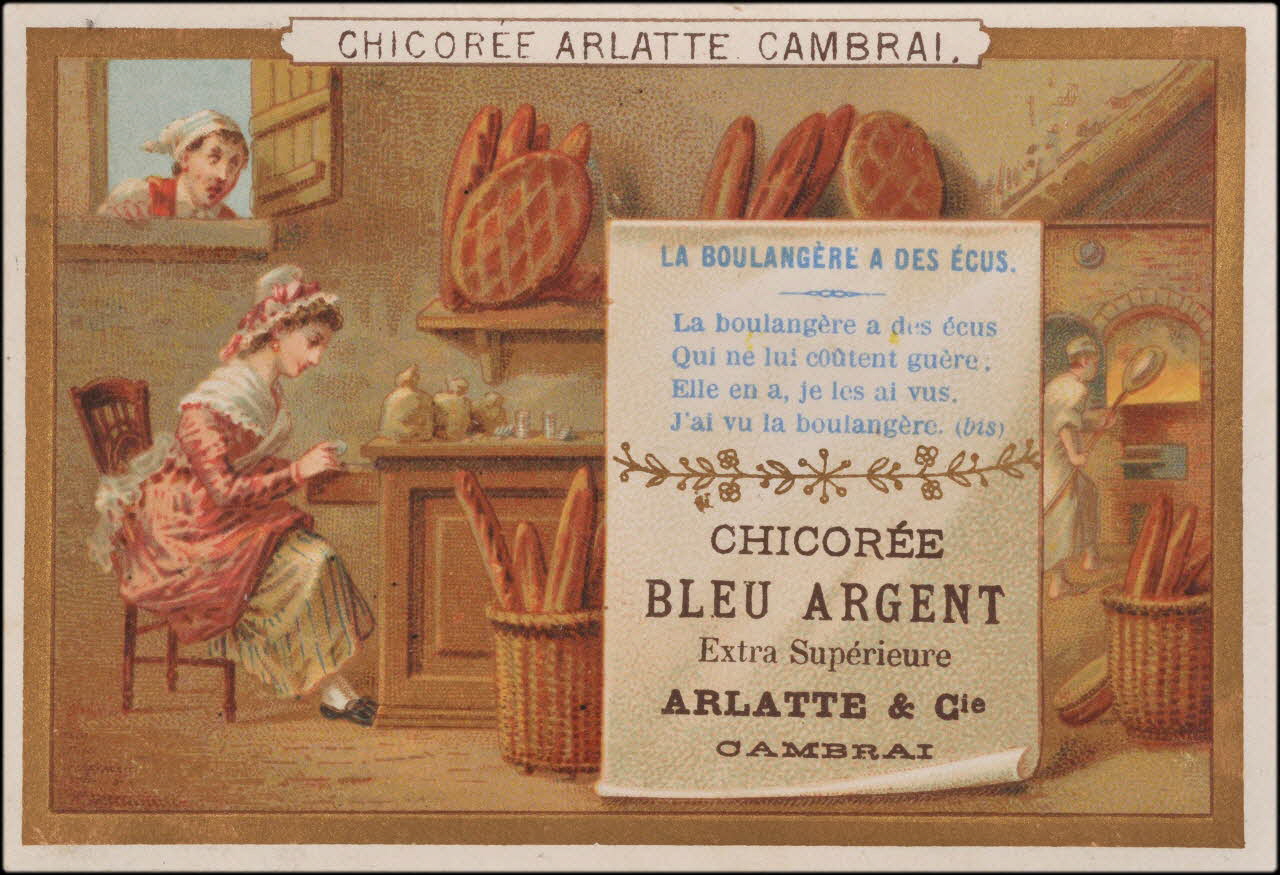 Romanet carte réclame chromo Paris 1877-1907 1995.1.1154.12 Photo