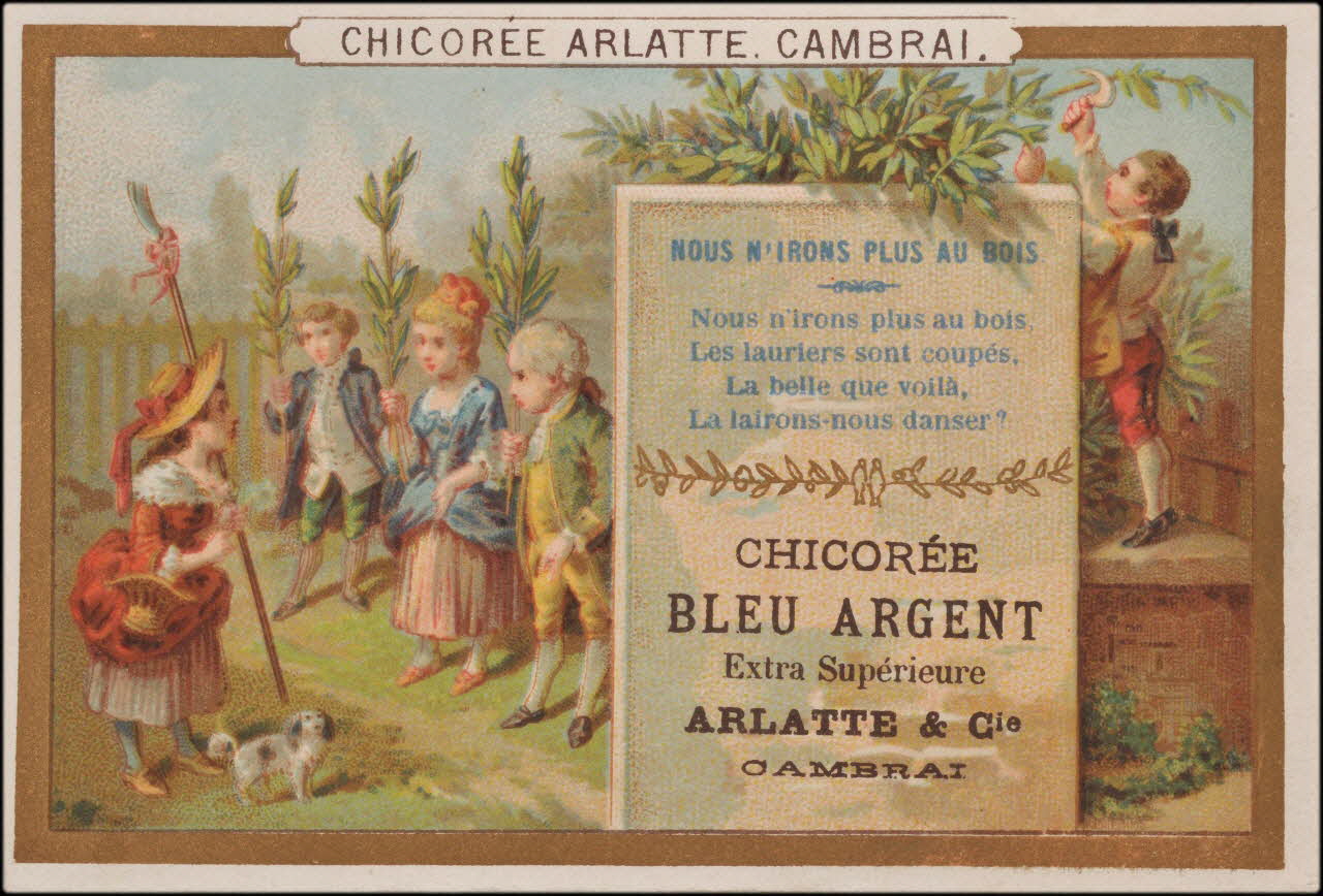 Romanet carte réclame chromo Paris 1877-1907 1995.1.1154.4 Photo