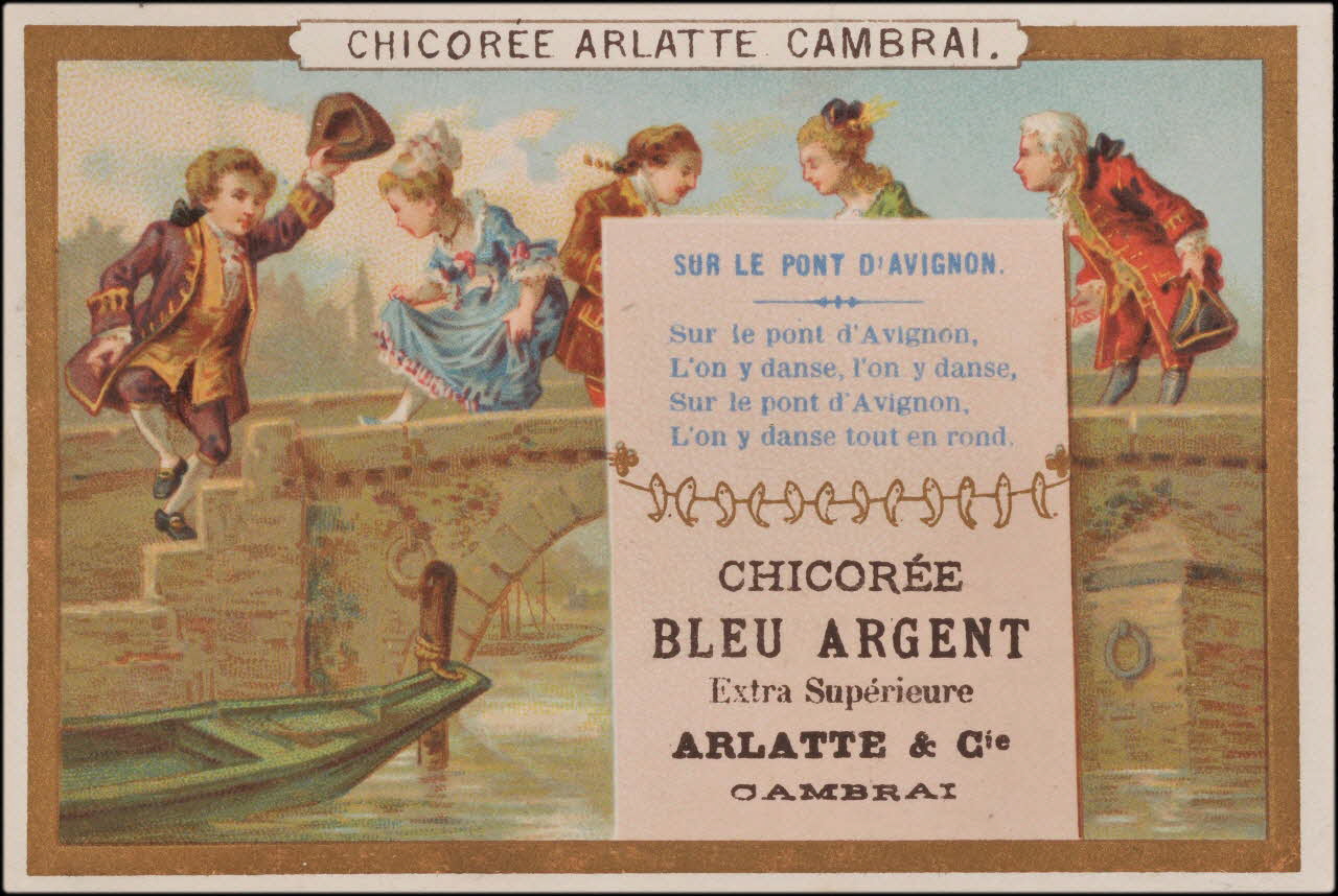 Romanet carte réclame chromo Paris 1877-1907 1995.1.1154.6 Photo