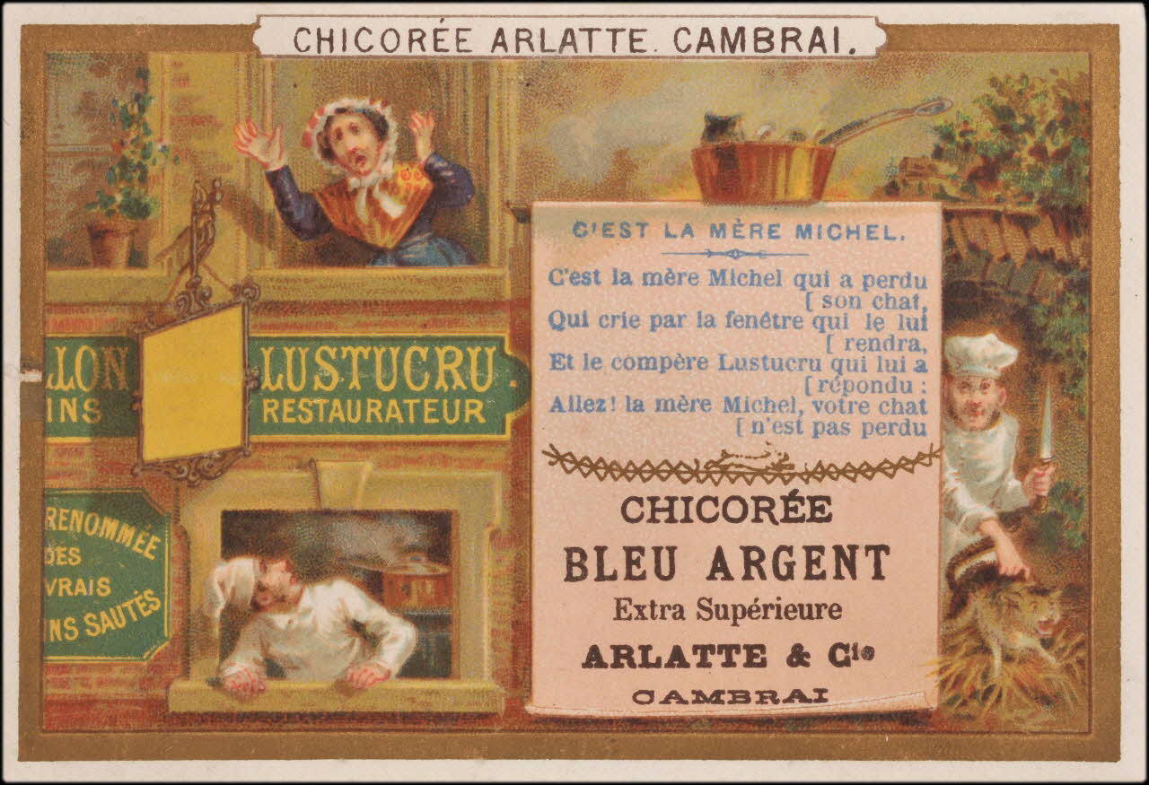 Romanet carte réclame chromo Paris 1877-1907 1995.1.1154.9 Photo