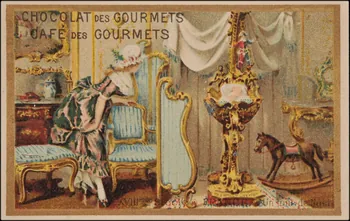 Romanet carte réclame chromo Paris 1877-1907 1995.1.1157.3  Photo