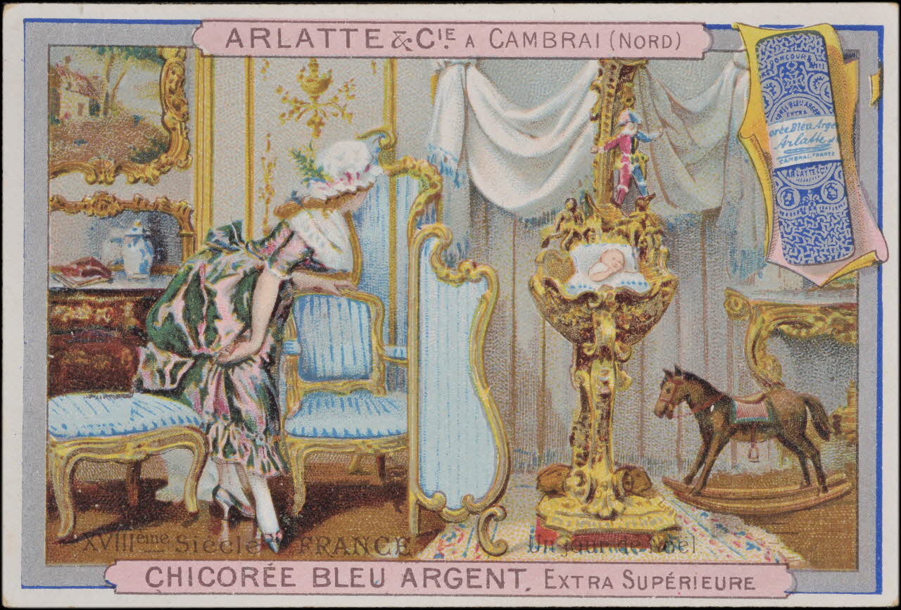 Romanet carte réclame chromo Paris 1877-1907 1995.1.1157.9 Photo