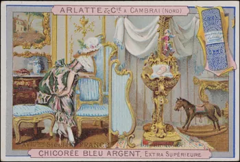 Romanet carte réclame chromo Paris 1877-1907 1995.1.1157.9  Photo