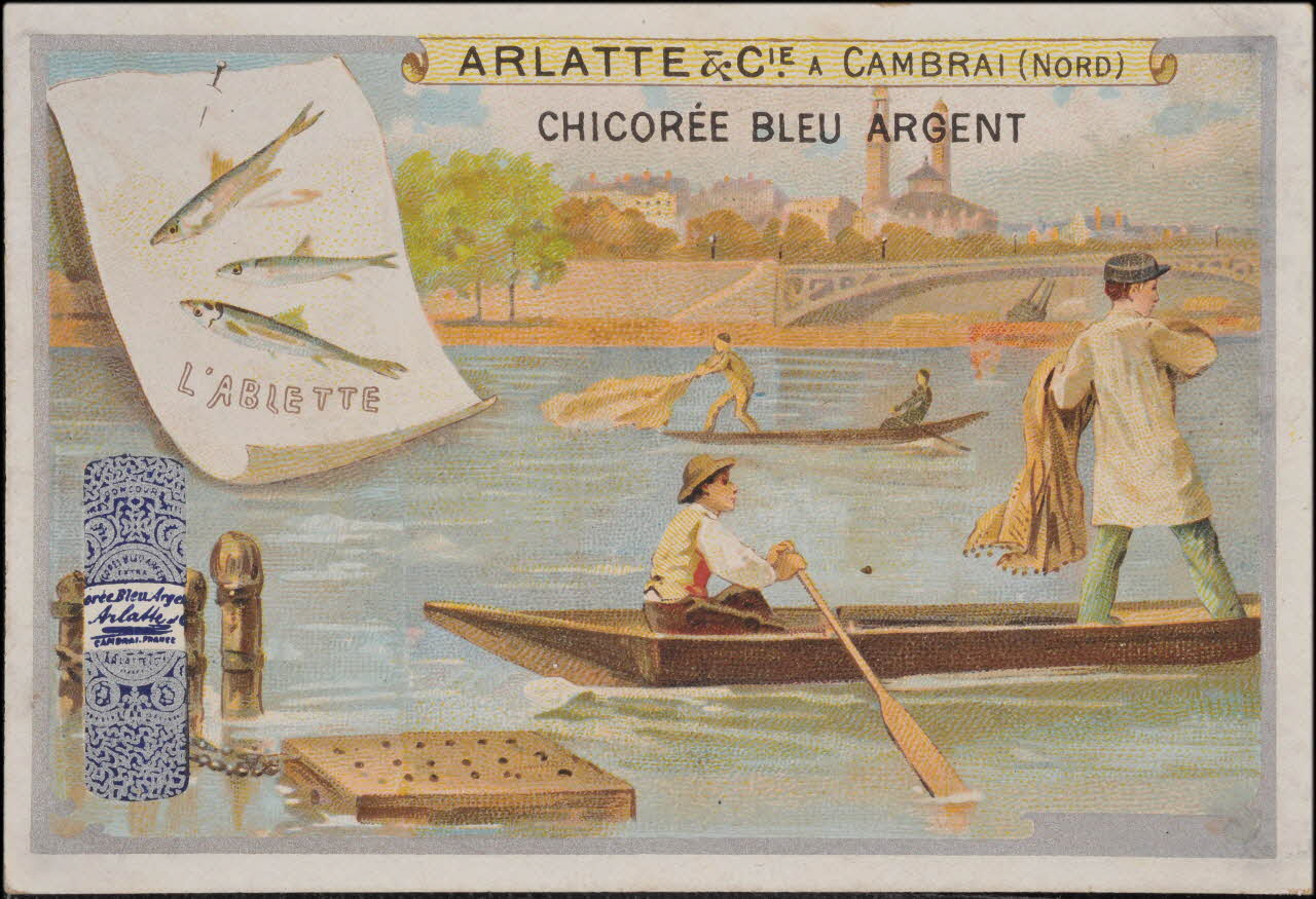 Romanet carte réclame chromo Paris 1877-1907 1995.1.1159.1 Photo