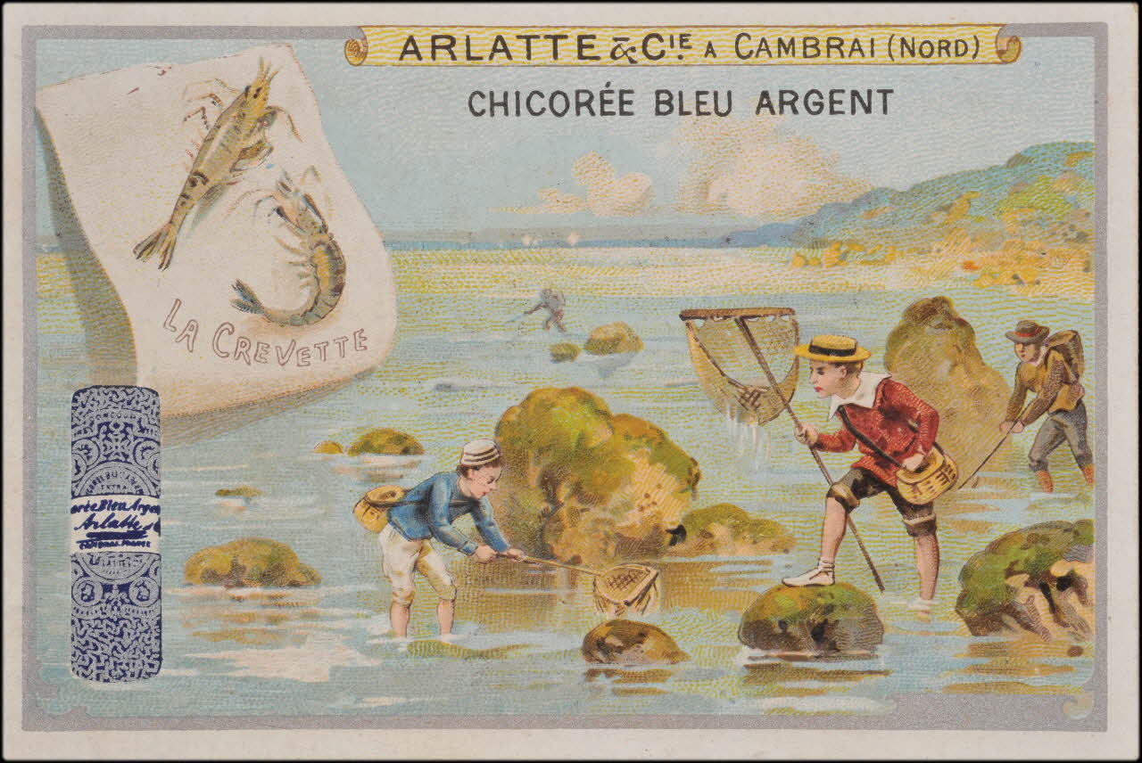 Romanet carte réclame chromo Paris 1877-1907 1995.1.1159.2 Photo